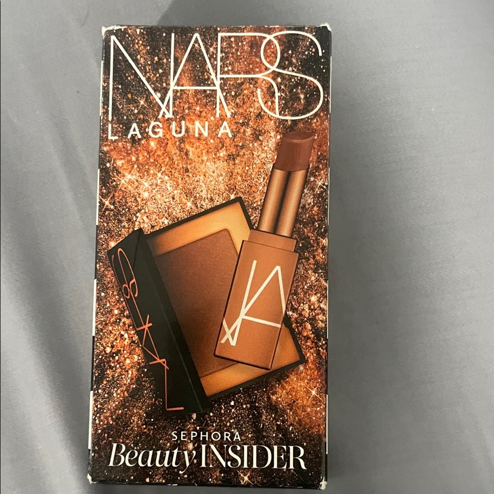 NARS Laguna Bronzer and Lipstick Set - Warm Brown